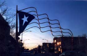 Paseo Boricua flag