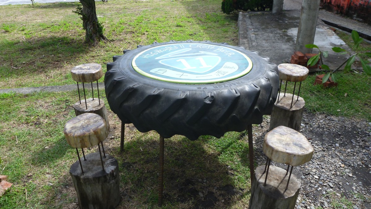 One of many uses for old tires