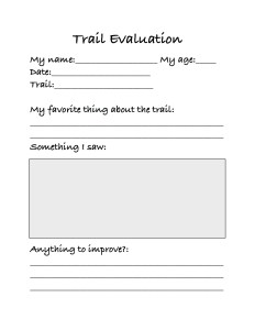 Trail evaluation