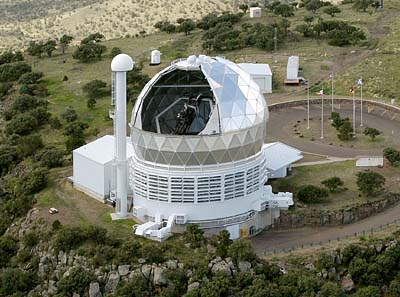 The Hobby-Eberly Telescope at the UT McDonald Observatory