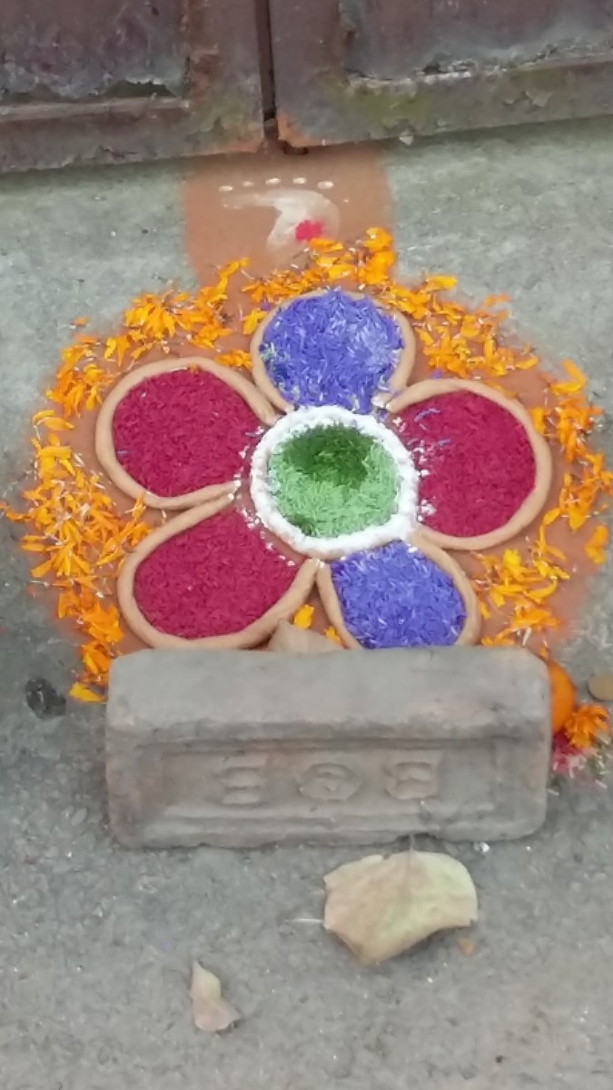 Rangoli for Tihar