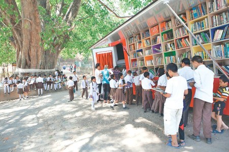 Roaming Library, Kathmandu Post, Mar 17, 2017