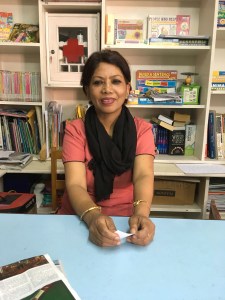 The library (and social studies teacher)